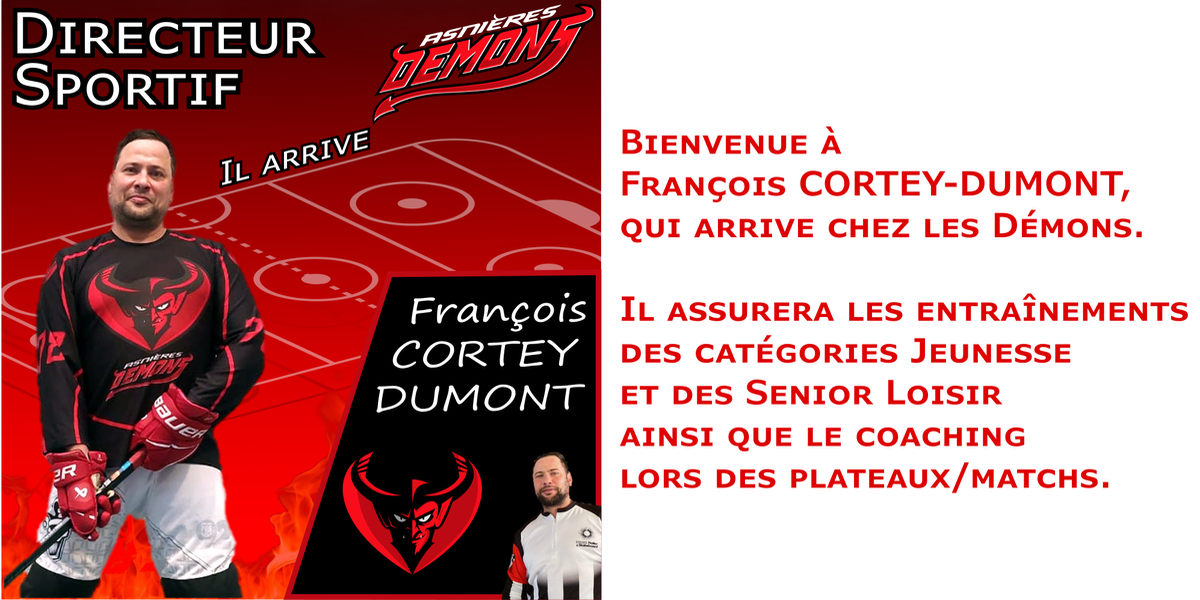 asnieres roller hockey coach entraineur francois cortey dumont 2024 2025